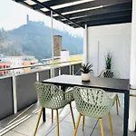 Niro I Design Apartment, Dachterrasse, Modern, Lage, Zentrum, W-lan, Tv * Weinheim