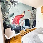 Apartamento Niro I Design Apartment, Dachterrasse, Modern, Lage, Zentrum, W-lan, Tv Weinheim