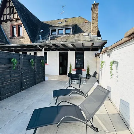 Lägenhet Niro I Design Apartment, Dachterrasse, Modern, Lage, Zentrum, W-lan, Tv Weinheim