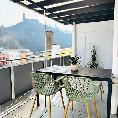 Niro I Design Apartment, Dachterrasse, Modern, Lage, Zentrum, W-lan, Tv * Weinheim
